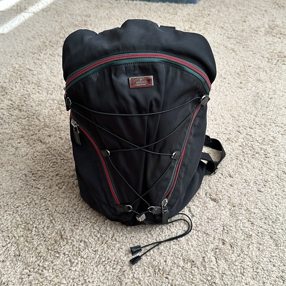 Gucci Black Backpack